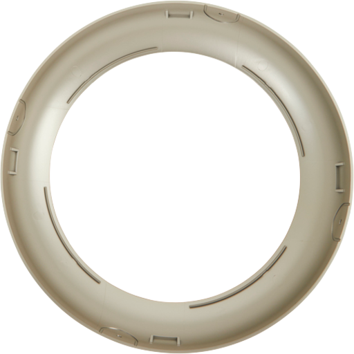 Trimring til Disco Evo 1 Plafond Børstet stål É275 mm