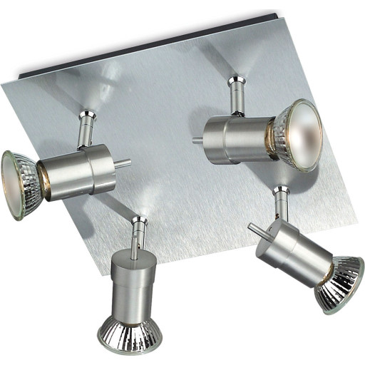 Billede af Titan Loftlampe 4XGU10, alu