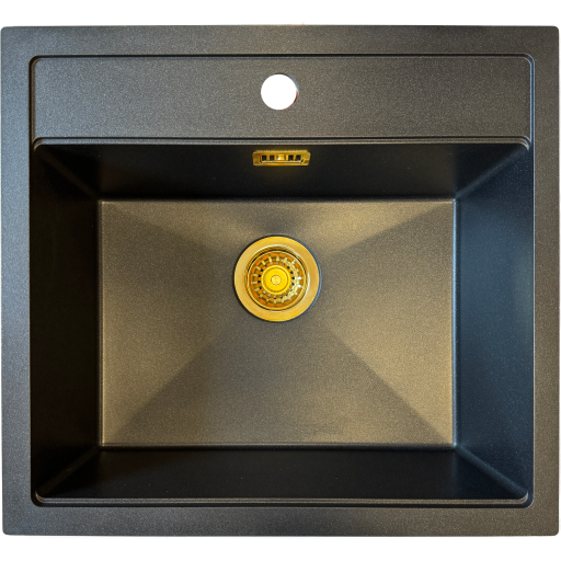 Secher Aalborg 500 BK1 diskbänk, 56x51 cm, svart