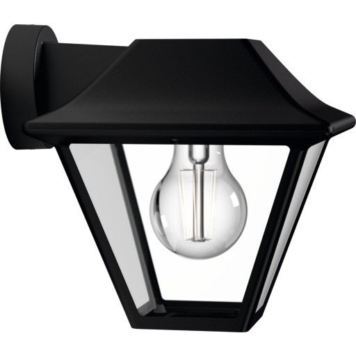 Philips myGarden Alpenglow udendørs væglampe, sort billede