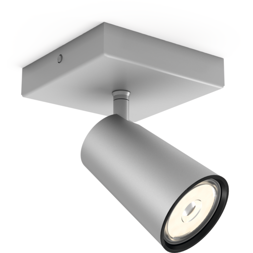 Philips myLiving Paisley takspotlight, aluminium