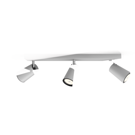 Philips myLiving Paisley takspotlight, aluminium