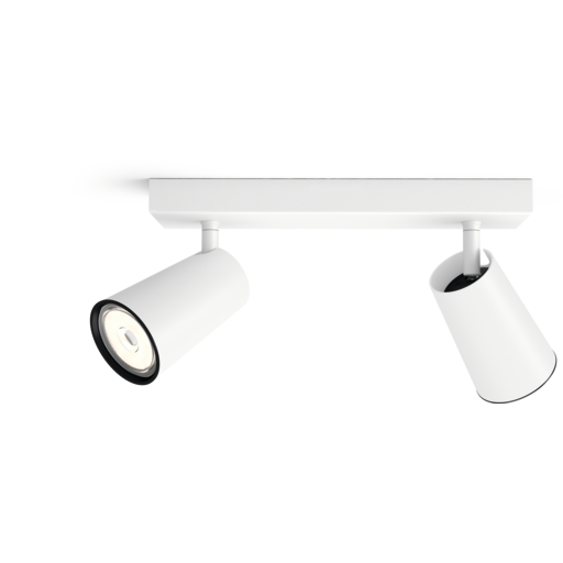 Philips myLiving Paisley takspotlight, vit