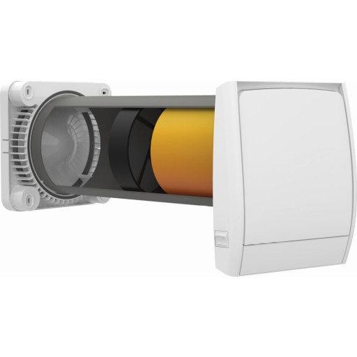 Wavin Ventiza PP60 dHRU-01 varmengenvinding, Ø160 mm, hvid billede