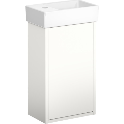 Gustavsberg Artic Small underskab Hvid, m/vask, vask til højre