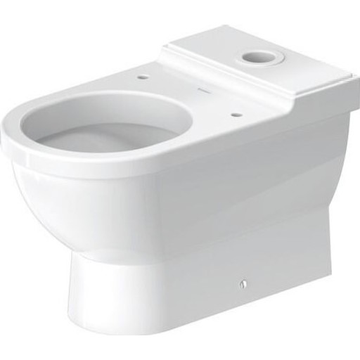 Duravit Starck 3 - Gulvstende toilet m. WonderGliss uden cisterne og sde m. P-ls