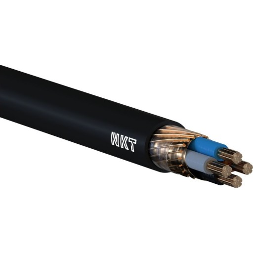 Forsyningskabel Fxqj Emc 4x240 120 Dca Sort T500 Fra Nkt
