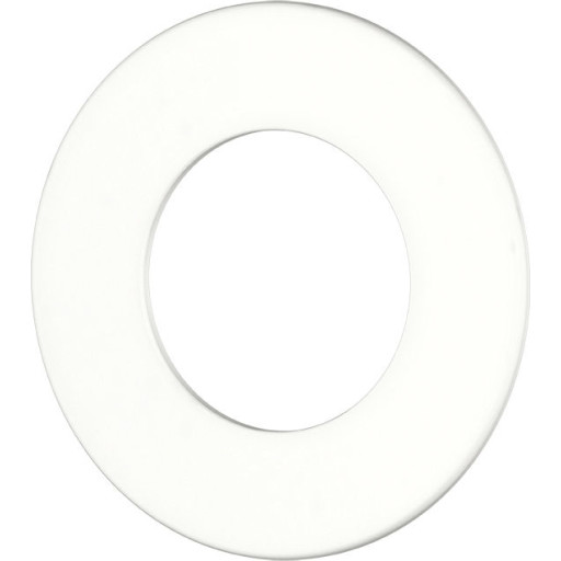 Damixa underlagsskive, Ø65/35 mm, mat hvid
