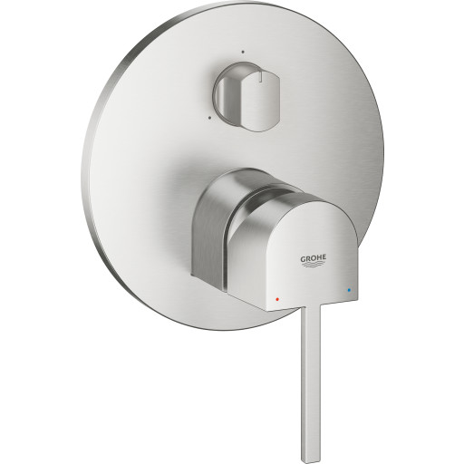 GROHE PLUS 2019 ettgreps blandebatteri ø158mm ekstra deler 3-veis messing Sup