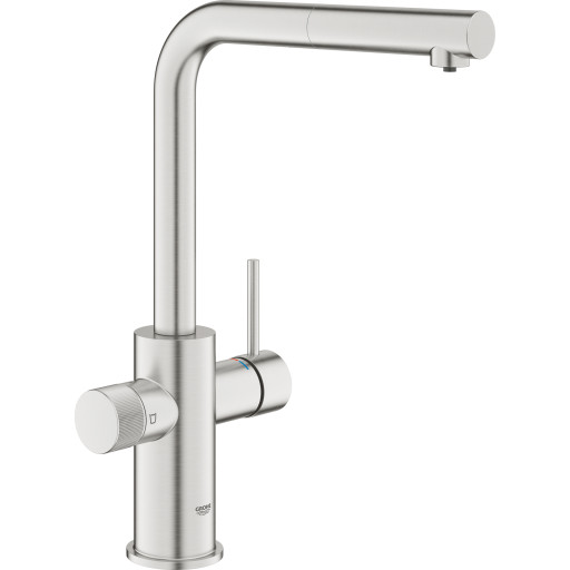 GROHE BLUE PURE MINTA to-greps kran 223mm tut 1h/L-tut t/kald