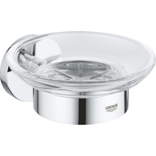 GROHE START såpeskål m/holder glass/metall ca