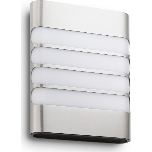 Philips myGarden Racoon vägglampa utomhus, stål