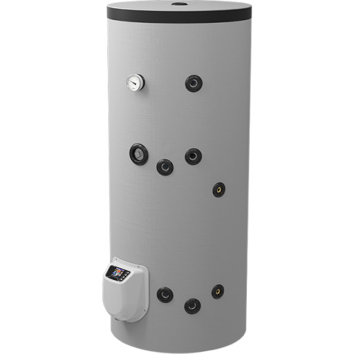 Eldom varmtvandsbeholder, kombi, 300 liter