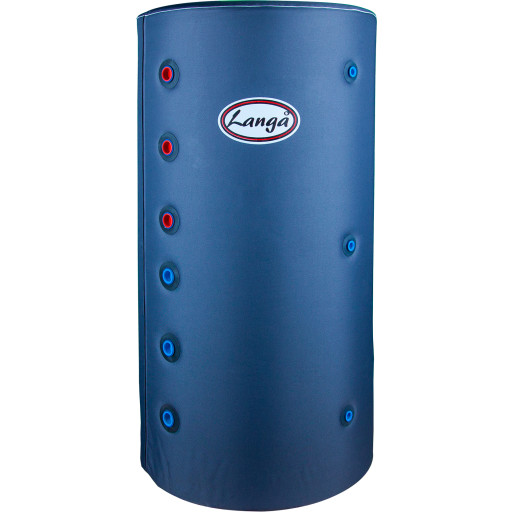 Isoleret akkumuleringstank - 140 liter