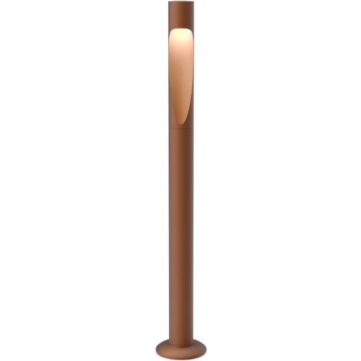Louis Poulsen Flindt Garden tr&auml;dg&aring;rdslampa, 3000K, ankare, corten, h&ouml;g