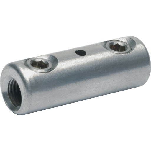 4 Stk Skruemuffe 16 120 Mm² 2 Skruer Skillevæg