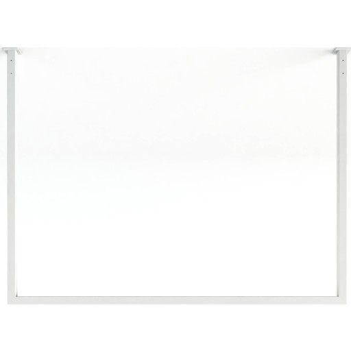 Metallbude Rubi tøjstativ, 60x60 cm, hvid