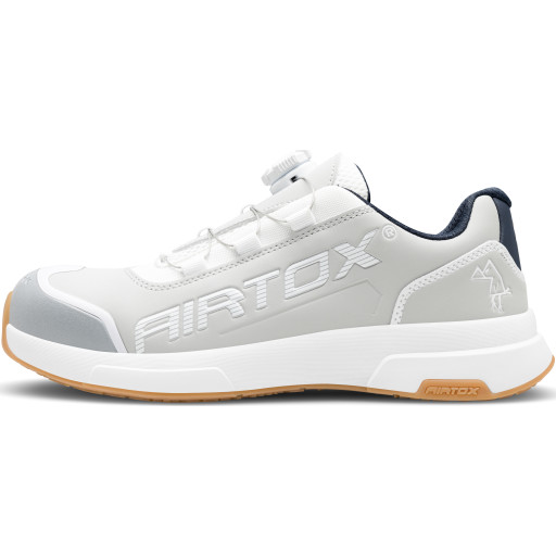 AIRTOX FX11 sikkerhedssko, Clean white, PRO smart lacing, Styrosoft sål 3.2 - Str. 42