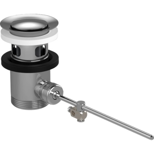 Hansgrohe bundventil, løft-op, krom