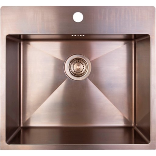 Secher Odense 500 BK2B diskbänk, 54x50 cm, brunerad mässing