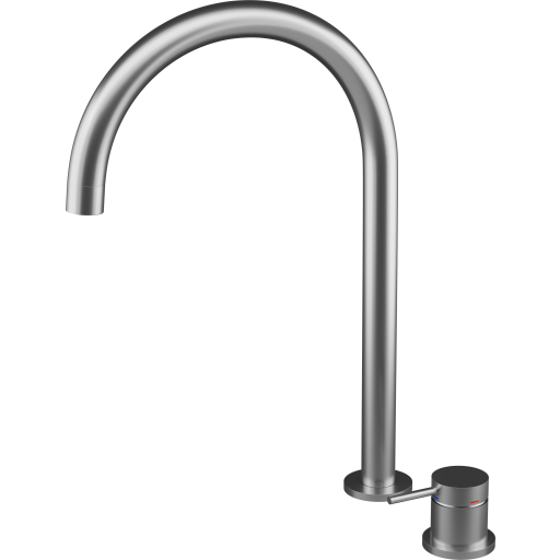 Scandtap Harmonized K2 køkkenarmatur, børstet stål