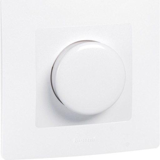 Niloé Lysdæmper Dreje 400w Hvid Fra Legrand