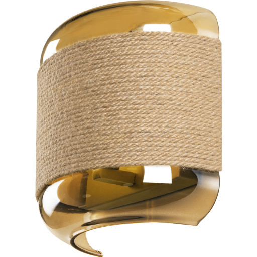 PANTILO ROPE, lampe til vægmontering,1 x max. 15W G9, guld
