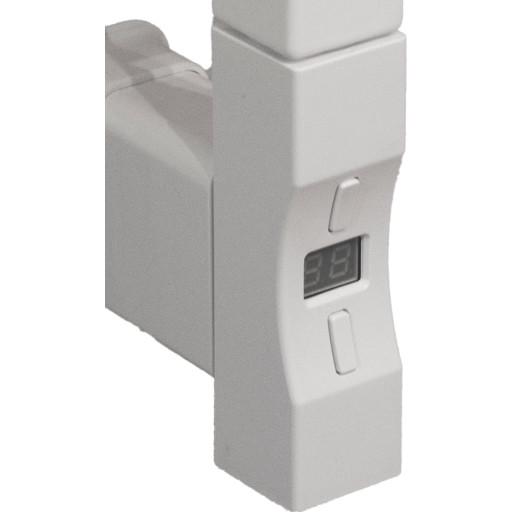 Kriss Nuvo 2 elpatron, 600W, termostat & timerfunktion, hvid billede