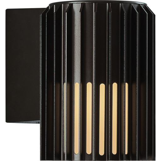 Nordlux Aludra utomhus vägglampa, svart