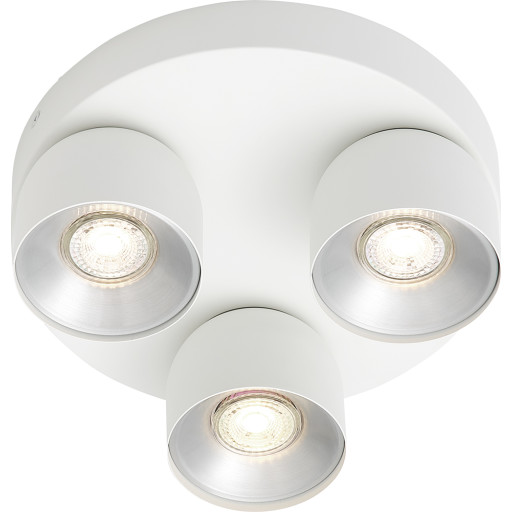 Nordlux Pitcher 3-Rondel - Spotlight - Hvid