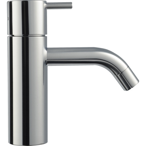 Vola HV1+30 Håndvaskbatteri 1-grebs u/Bundventil, Børstet krom