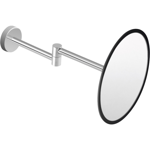 LAUFEN NIXIE makeup spejl med forstørrelse og væghophæng krom