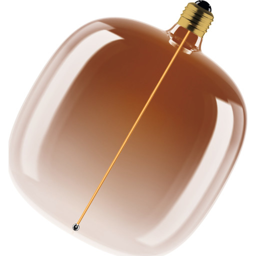 LED-pære Filament E27 Oval DIM Brun 200lm 4,8W/818