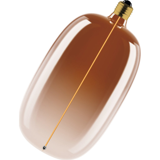 LED-pære Filament E27 Ellipse DIM Brun 200lm 4,8W