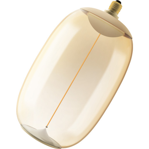LED-pære Filament E27 Ellipse DIM Amber 500lm 12W