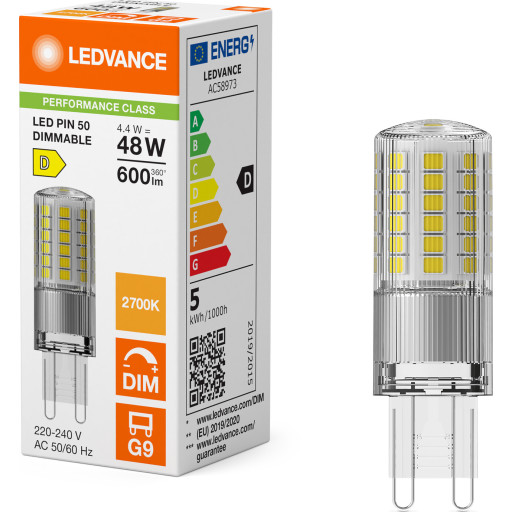 Billede af PIN DIM KLAR 4,4W 827 G9