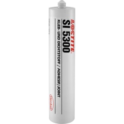 Loctite SI 5300 silicone, rød, 310 ml billede