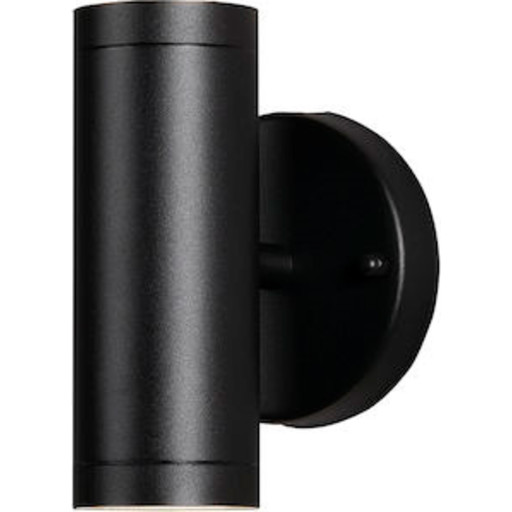 Konstsmide Modena utomhus vägglampa, svart