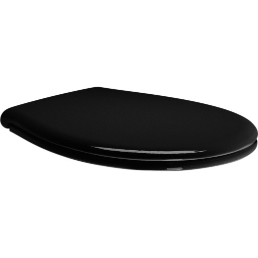 GSI Classic toalettsits, soft close, snabbfäste, svart