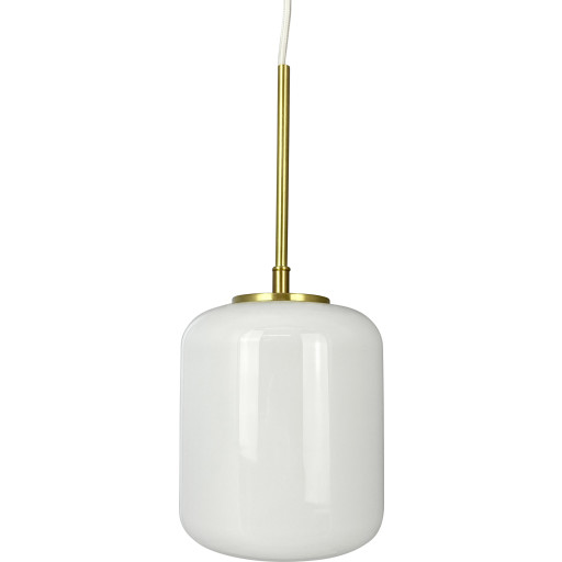 Dyberg Larsen - Silvia 15 pendellampe Opal/Messing