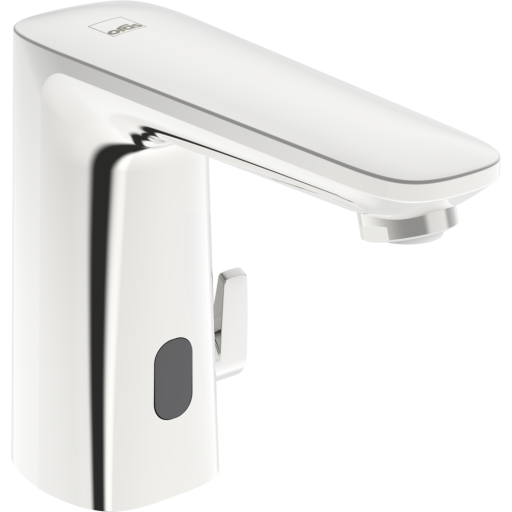Oras electra hndvaskarmatur 3V bluetooth ECO+, krom, berringsfri, 117mm fremspring, uden bundventil