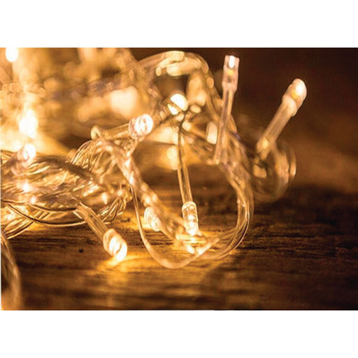 Billede af 24 stk LYSKÆDE 80 HVIDE LED 6M IP44