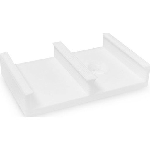 Light Solutions Dobbelt beslag til Hue LightStrip V4 & Gradient - 10 stk