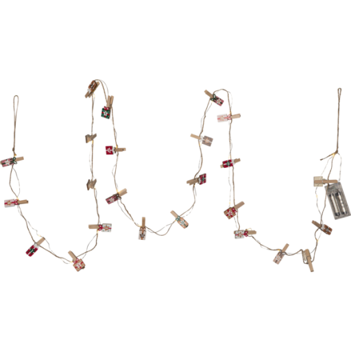 Star Trading Clippy ljusslinga för paketkalender gåvor