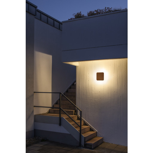 Billede af RUSTY MANA LAMPESKÆRM, FIRK.