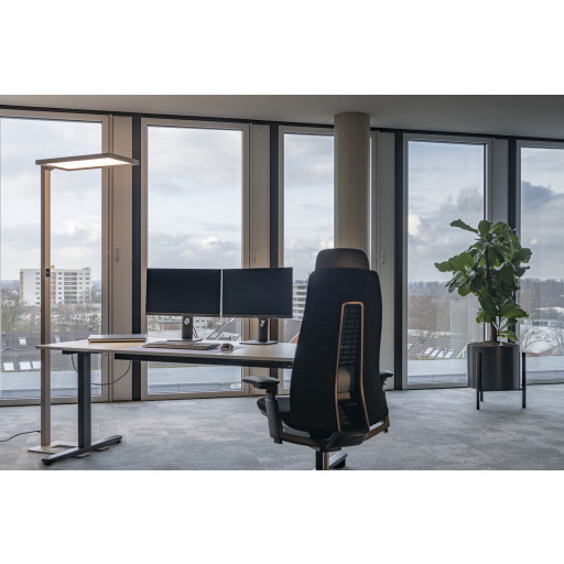 Billede af WORKLIGHT GULVLAMPE SØLV