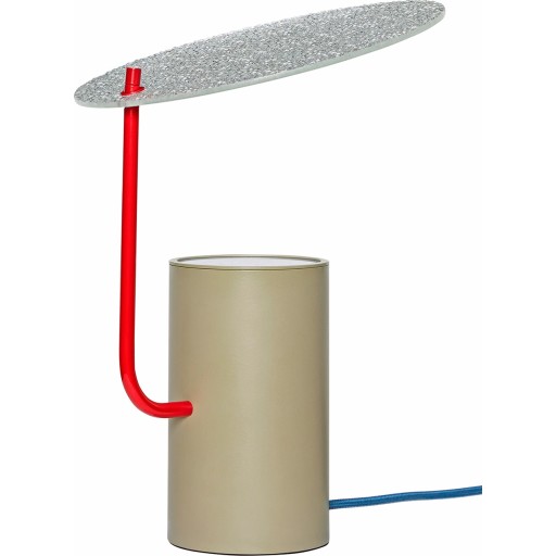 Billede af Hübsch Disc bordlampe, khaki