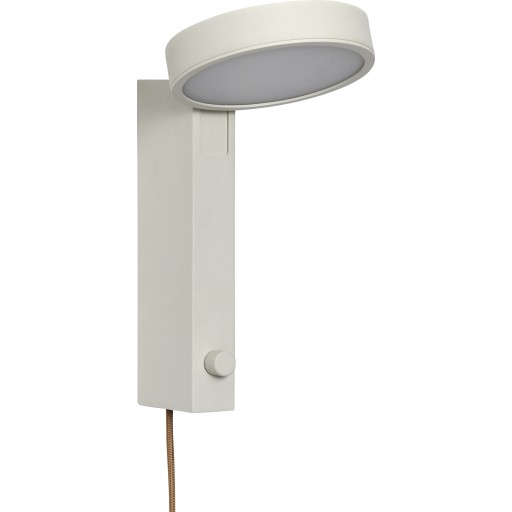 Hübsch Crea vägglampa, beige