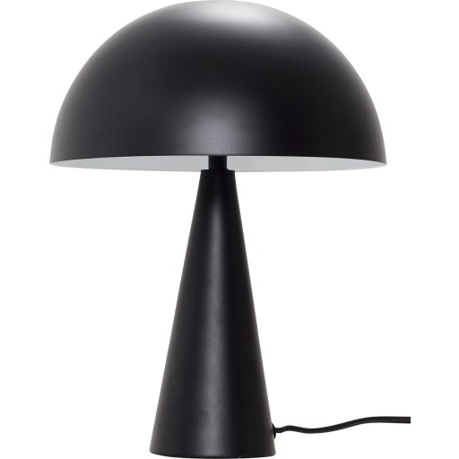 2 stk Hübsch Mush bordlampe, sort, 33 cm