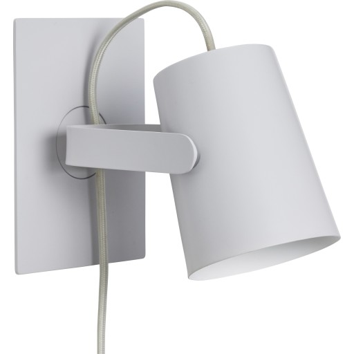 Hübsch Ardent vägglampa, ljusgrå